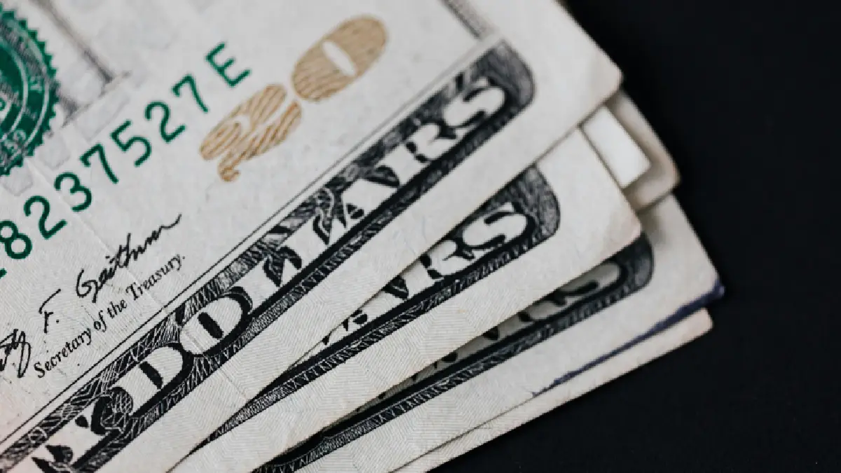 Notas de dólar. Foto: Pexels